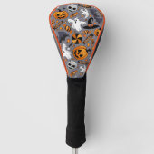 Ghosts Spooky en griezelige Schattigee Monsters Golfheadcover (Voorkant)