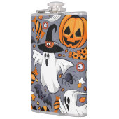 Ghosts Spooky en griezelige Schattigee Monsters Heupfles (Links)