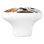 Ghosts Spooky en griezelige Schattigee Monsters Keramische Knop (Zijkant)