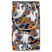 Ghosts Spooky en griezelige Schattigee Monsters Klein Cadeauzakje (Achterkant)
