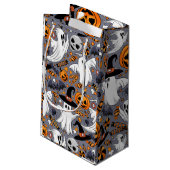 Ghosts Spooky en griezelige Schattigee Monsters Klein Cadeauzakje (Achterkant Gekanteld)