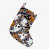 Ghosts Spooky en griezelige Schattigee Monsters Kleine Kerstsok (Voorkant (Hangend))