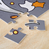 Ghosts Spooky en griezelige Schattigee Monsters Legpuzzel (Zijkant)