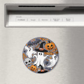 Ghosts Spooky en griezelige Schattigee Monsters Magneet (Insitu (Vaatwasser))