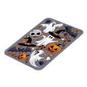 Ghosts Spooky en griezelige Schattigee Monsters Magneet (Linkerzijde)