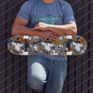Ghosts Spooky en griezelige Schattigee Monsters Persoonlijk Skateboard