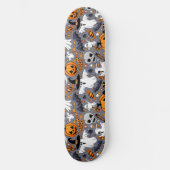 Ghosts Spooky en griezelige Schattigee Monsters Persoonlijk Skateboard (Voorkant)