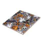 Ghosts Spooky en griezelige Schattigee Monsters Tegeltje (Zijkant)