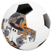Ghosts Spooky en griezelige Schattigee Monsters Voetbal (Drie kwart)