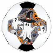 Ghosts Spooky en griezelige Schattigee Monsters Voetbal (Voorkant)