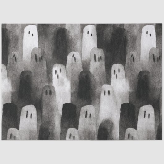 Ghosts Tissuepapier (Voorkant)