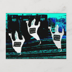 Ghosts van de noordoostcorridor Spoorwegen! Briefkaart