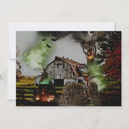*~* Ghosts waarnemen Scary Trees HALLOWEEN CARD