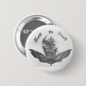 ghostship ronde button 5,7 cm (Voorkant /achterkant)