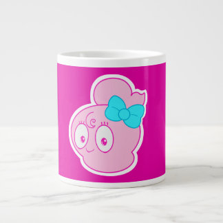 GHOSTTOON™ Boanne Tie Roze Cartoon Jumbo Mok