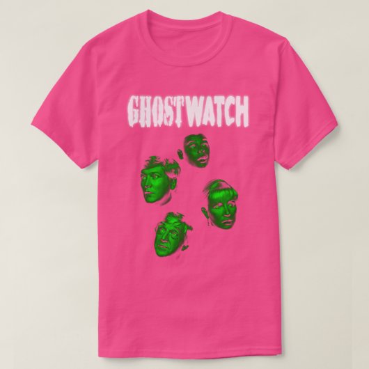 Ghostwatch Team T-shirt (Design voorkant)