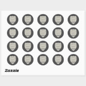 Ghostwood Estate Ronde Sticker (Vel)