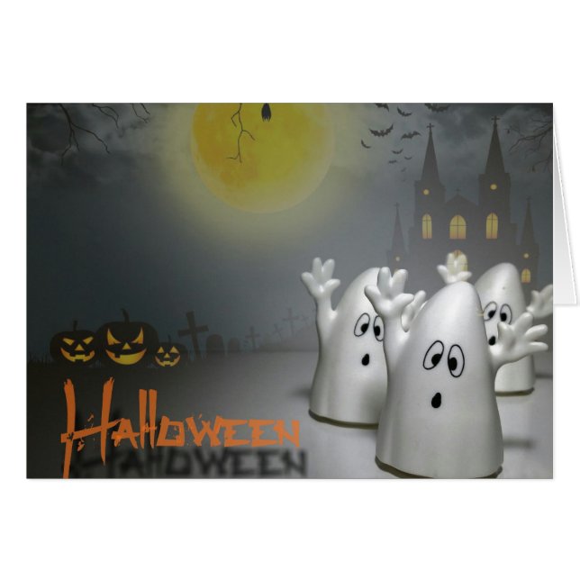 Ghosty Halloween (Voorkant Horizontaal)