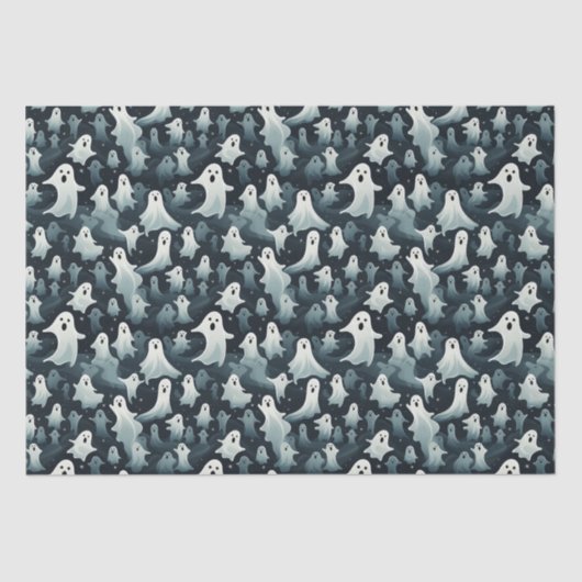 Ghosty Halloween Party Tissuepapier (Voorkant)