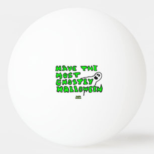 Ghosty Halloween Ping Pong Ball