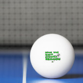 Ghosty Halloween Ping Pong Ball (Net)