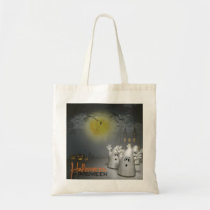 Ghosty Halloween Tote Bag