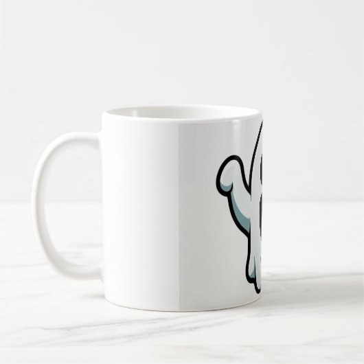 ghosty mug koffiemok (Links)