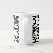 Ghosty Pattern Jumbo Coffee Mok (Achterkant)