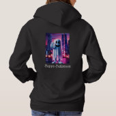 Ghosty Wave & Urban Lights  Hoodie (Achterkant)