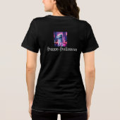 Ghosty Wave & Urban Lights Tri-Blend Shirt (Achterkant)