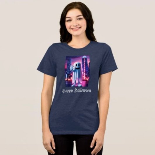 Ghosty Wave & Urban Lights Tri-Blend Shirt