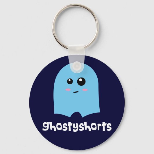 Ghostyshorts Sleutelhanger (Voorkant)