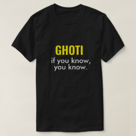 GHOTI-taalkundige T-shirt