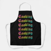 Ghotisch koken schort (Voorkant)