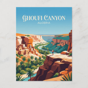 Ghouficanyon Algerije Briefkaart