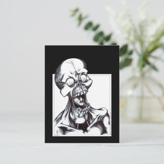 Ghoul Briefkaart (Staand voorkant)