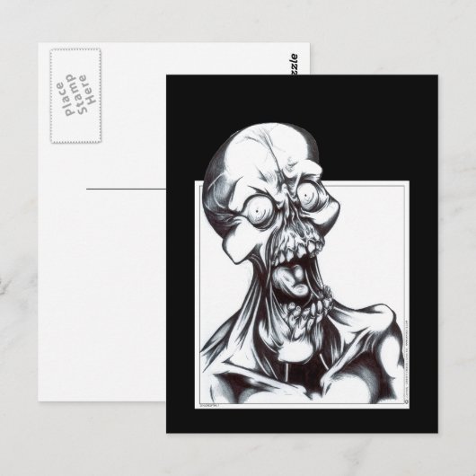 Ghoul Briefkaart (Voorkant / Achterkant)
