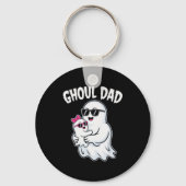 Ghoul Dad Shirt Men Daddy Soky Halloween Ghost Cos Sleutelhanger (Voorkant)