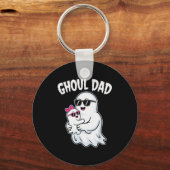 Ghoul Dad Shirt Men Daddy Soky Halloween Ghost Cos Sleutelhanger (Voorkant)