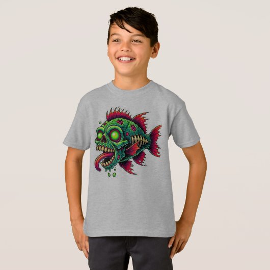 Ghoul Fish Deep Zee Creeper T-shirt (Voorkant volledig)