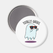 Ghoul Funny Cool Halloween Ghost Pun Magneet (Voorkant / Achterkant)