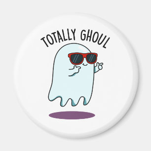 Ghoul Funny Cool Halloween Ghost Pun Magneet