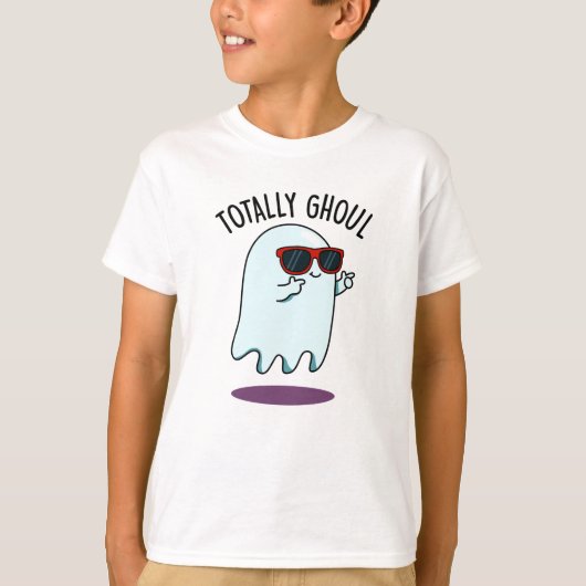 Ghoul Funny Cool Halloween Ghost Pun T-shirt (Voorkant)