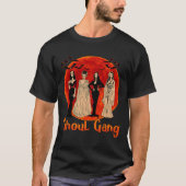 Ghoul Gang Horror Gothic Queens Halloween Bruid Fu T-shirt (Voorkant)