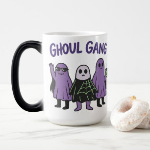 Ghoul Gang Paarse Geest Squad Koffie Halloween Pre Magische Mok