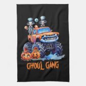 Ghoul Gang Pompoen Patch Keukendoek Theedoek (Verticaal)