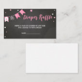 Ghoul Ghost Halloween Baby shower Luier Raffle Informatiekaartje (Voorkant / Achterkant)