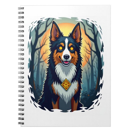 Ghoul Greyhound Dash Notitieboek (Voorkant)