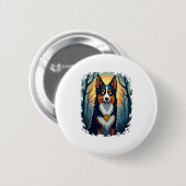 Ghoul Greyhound Dash Ronde Button 5,7 Cm (Voorkant /achterkant)