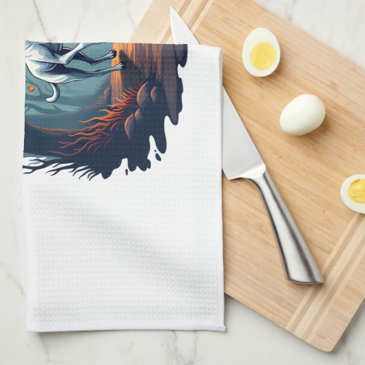 Ghoul Greyhound Dash Theedoek (Quarter Fold)